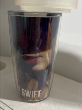 tervis Black Iridescent Taylor Swift Photo 16oz Tumbler